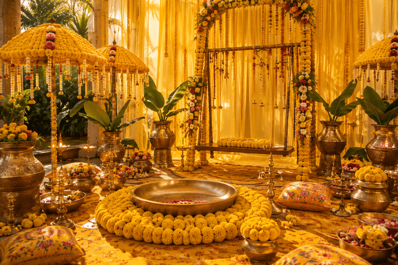 Haldi Decoration